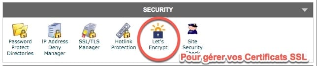 Certificats SSL offers gratuitement